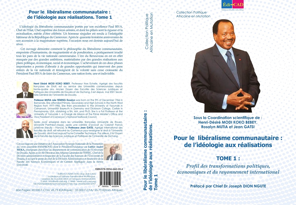 Pour le libéralisme communautaire : de l’idéologie aux réalisations. TOME 1 : Profil des transformations politiques, économiques et du rayonnement international
