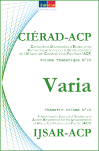  CIÉRAD-ACP Volume Thématique N°10 